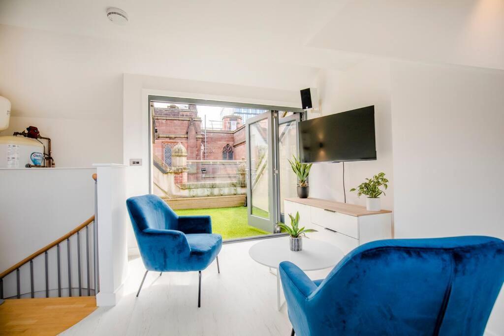 Central Townhouse With Roof Terrace マンチェスター エクステリア 写真